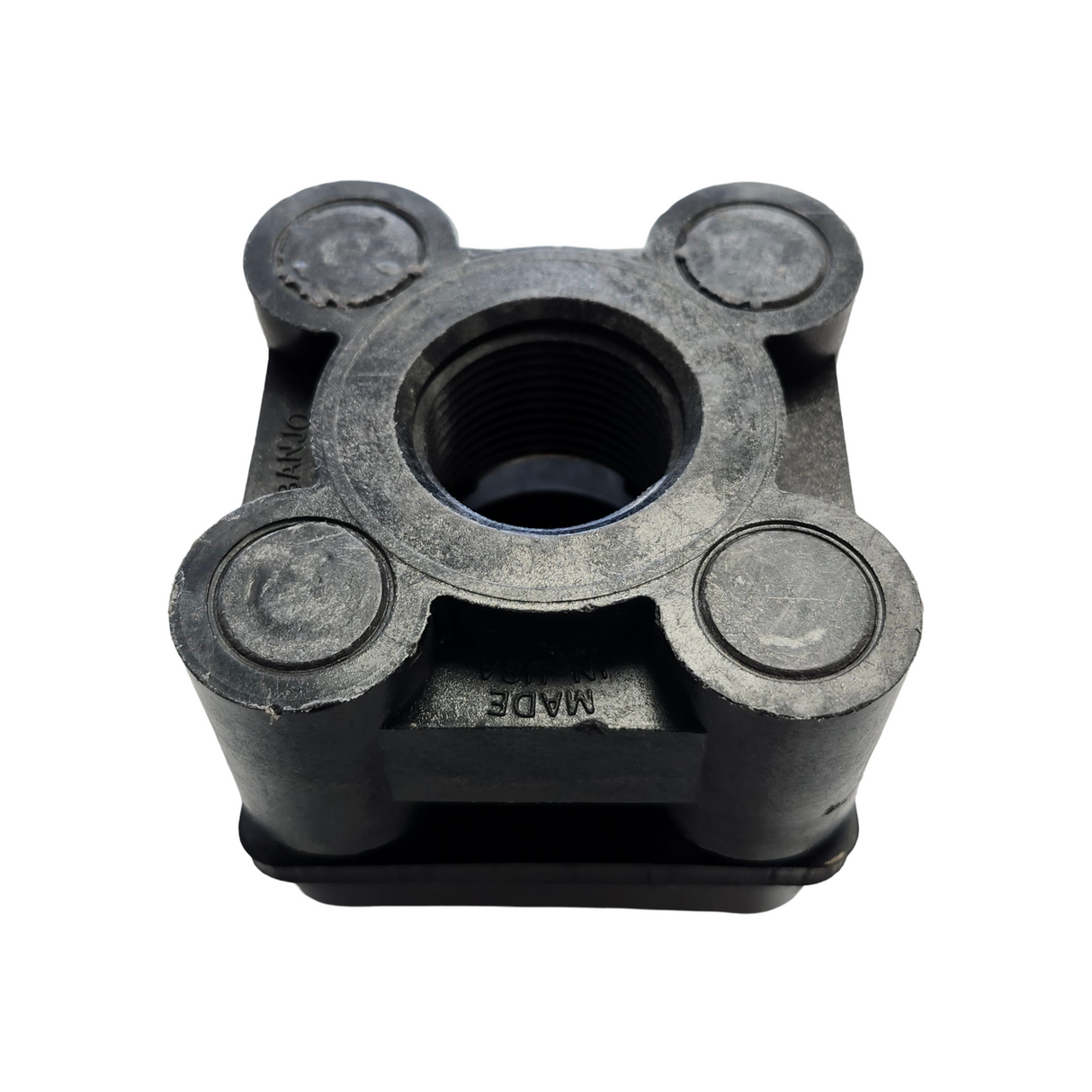 Banjo 1 inch Bottom Drain Bolted Tank Flange 1" FNPT X 1" FNPT - BF100BD