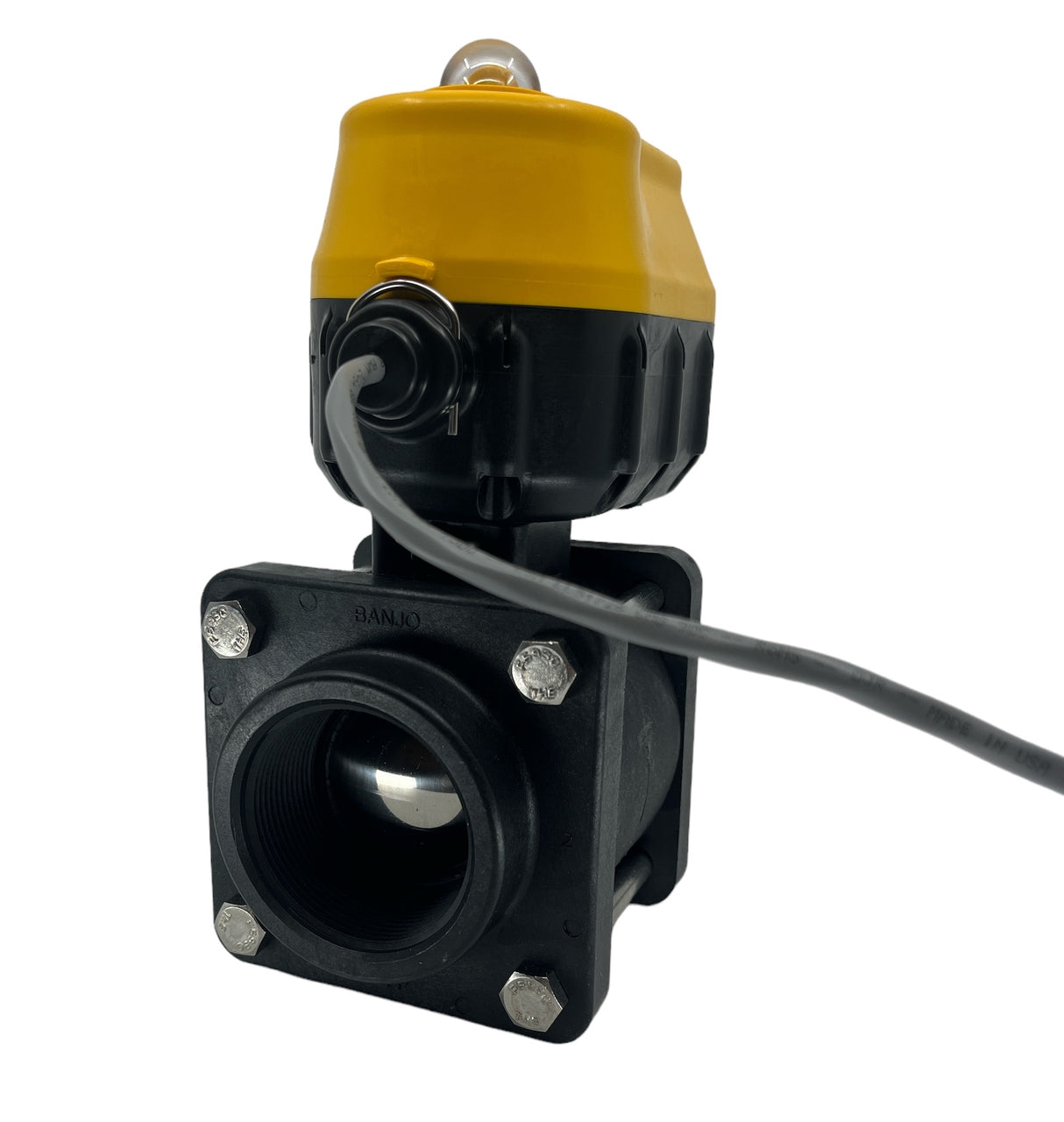 Banjo 2 Inch On Off Full Port Electric Ball Valve, 12 Volt, 3 Wire - EVX221