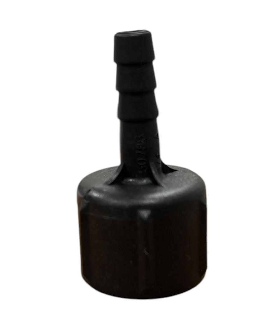 TeeJet Hose Barb Inlet Fitting for 50800 TriggerJet 1/4" HB - CP50786-PP-300