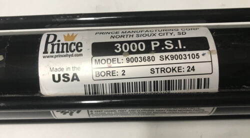Top Air Sprayer 2 X 24 Hydraulic Boom Lift Cylinder, 3000 PSI - 9003680