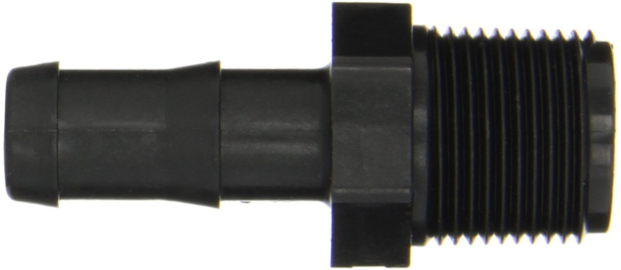 Banjo Poly Hose Fitting Adapter 3/4" Male Thread X 5/8" Hose Barb - HB075-058