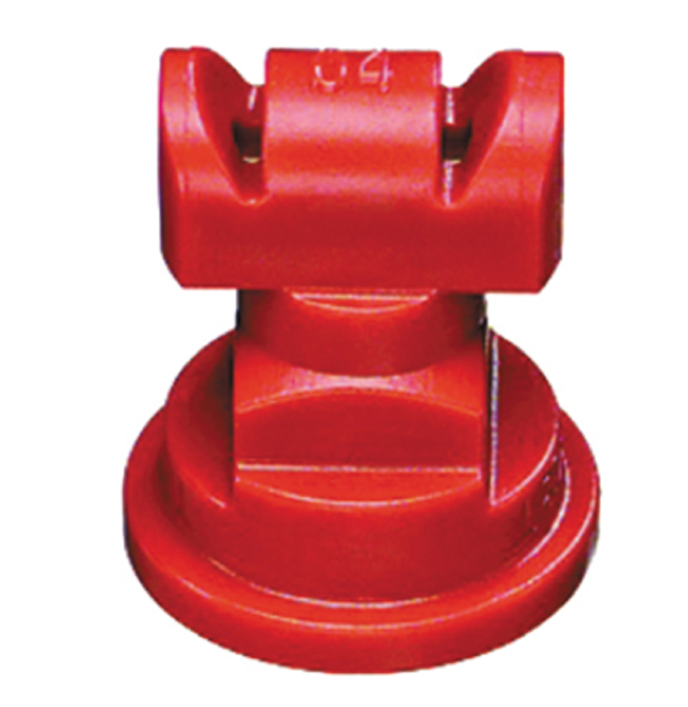 TeeJet Turbo TwinJet Twin Flat Spray Tip, Red - TTJ60-11004VP