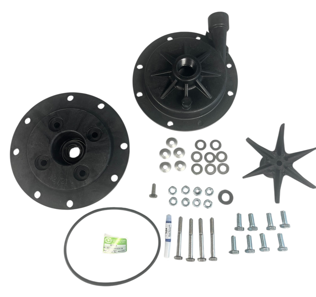 Ace Pumps Gas Engine Driven Centrifugal Pump Less Engine Kit 1" X 3/4" NPT - GE-85-LE