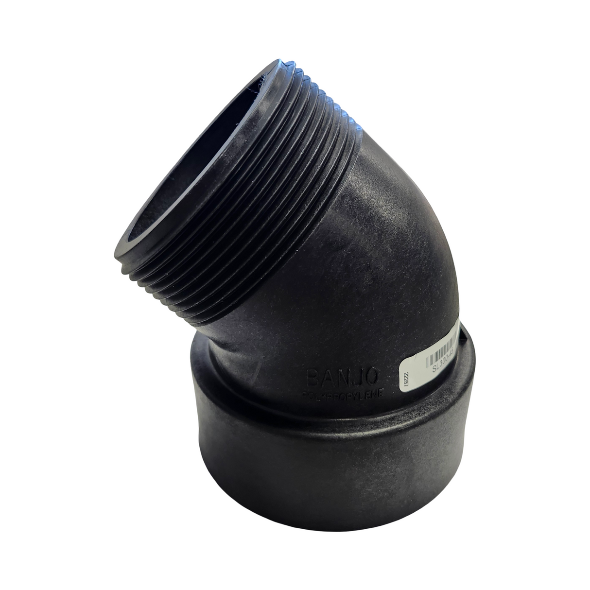 Banjo 45 Degree Poly Street Elbow 3" FNPT X 3" MNPT - SL300-45