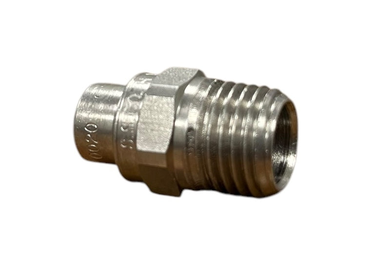 Teejet StreamJet Stainless Steel Solid Stream Spray Nozzle - H1/4U-SS0020