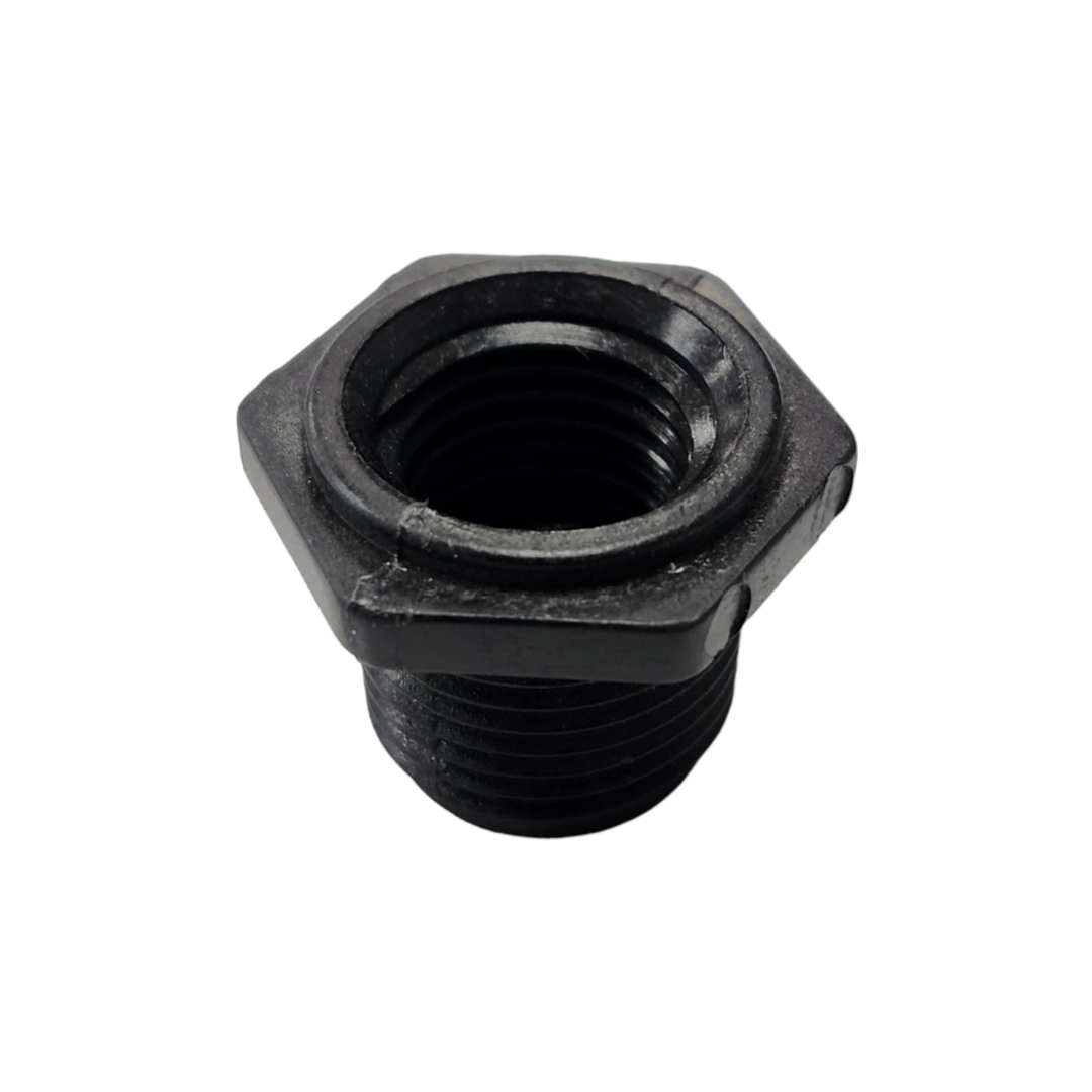 Banjo Poly Pipe Reducer Bushing 3/8" MPT X 1/4" FPT - RB038-025