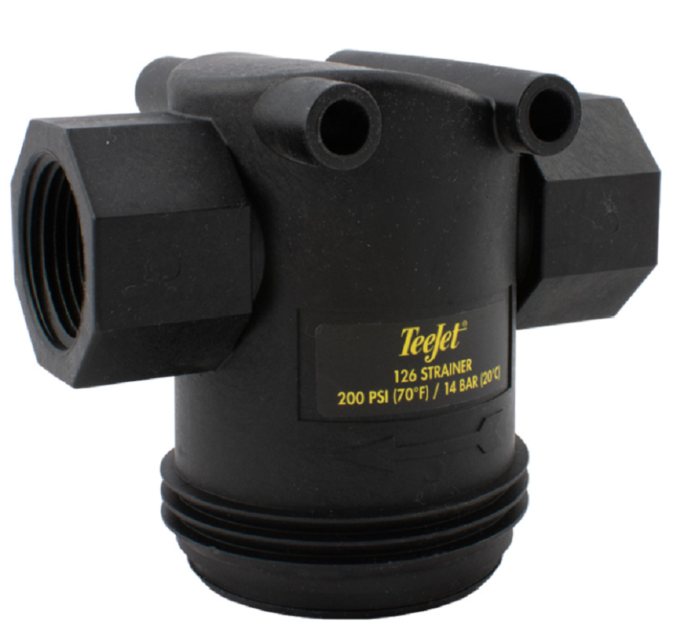 TeeJet Replacement Poly Strainer Head 3/4" NPT For AA126ML - CP50492-3/4-PP