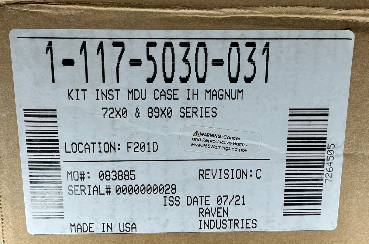 Raven Smartrax MDU Install Kit for Case IH Magnum 72X0 & 89X0 - 117-5030-031