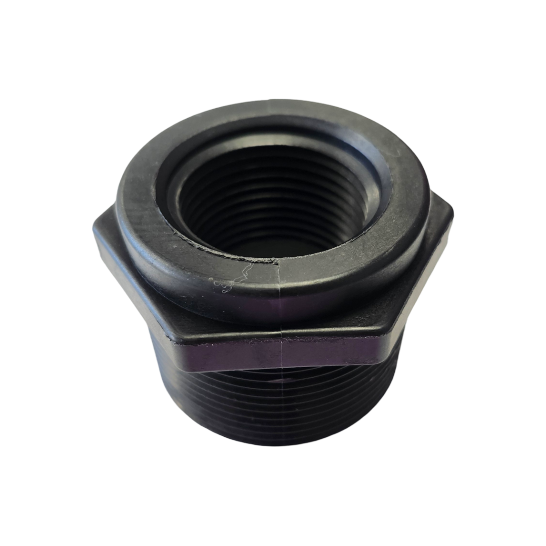 Banjo Poly Pipe Reducer Bushing 1-1/2" MPT X 1" FPT - RB150-100