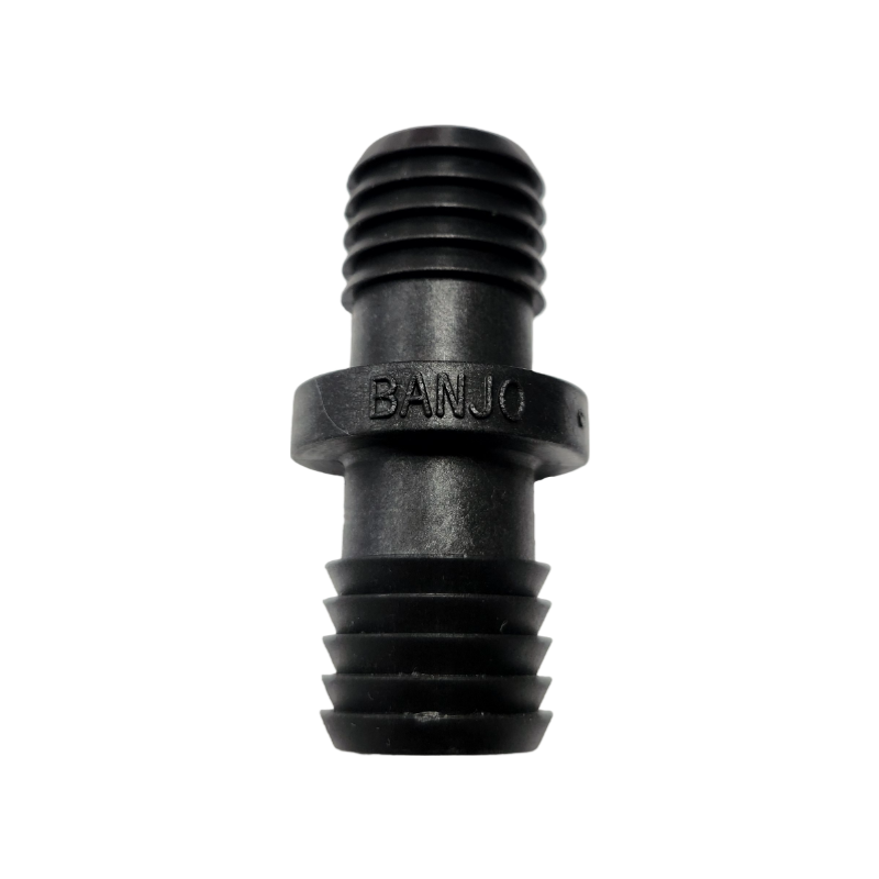 Banjo Black Polypropylene Hose Mender Fitting 3/4" X 3/4" - HM075