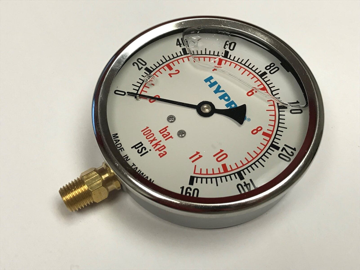 Hypro Liquid-Filled Gauge 160 PSI - 40400FG02L160
