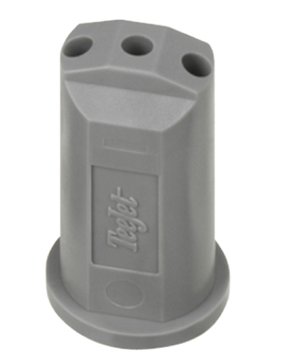 TeeJet StreamJet Solid Stream Fertilizer Spray Nozzles, 3 Hole, Gray - SJ3-06-VP