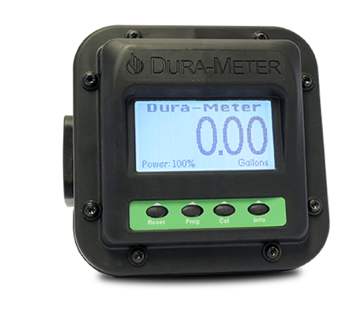 Dura Products Viton Dura-Meter 1" FPT, 2 - 22 GPM Flow Rates - DP-3000V