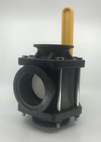 Banjo 3 Inch Full Port Manifold Flange 3-Way Bottom Load Ball Valve - MV300BL