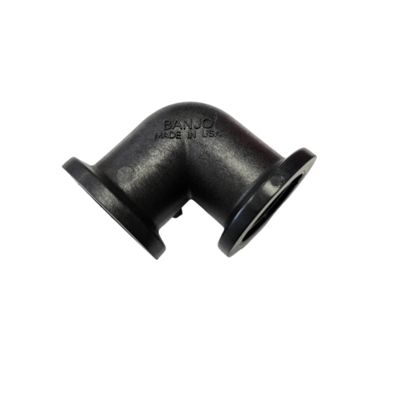 Banjo 90 Degree Flange Manifold Elbow Coupling 1" X 1" - M100CPG90