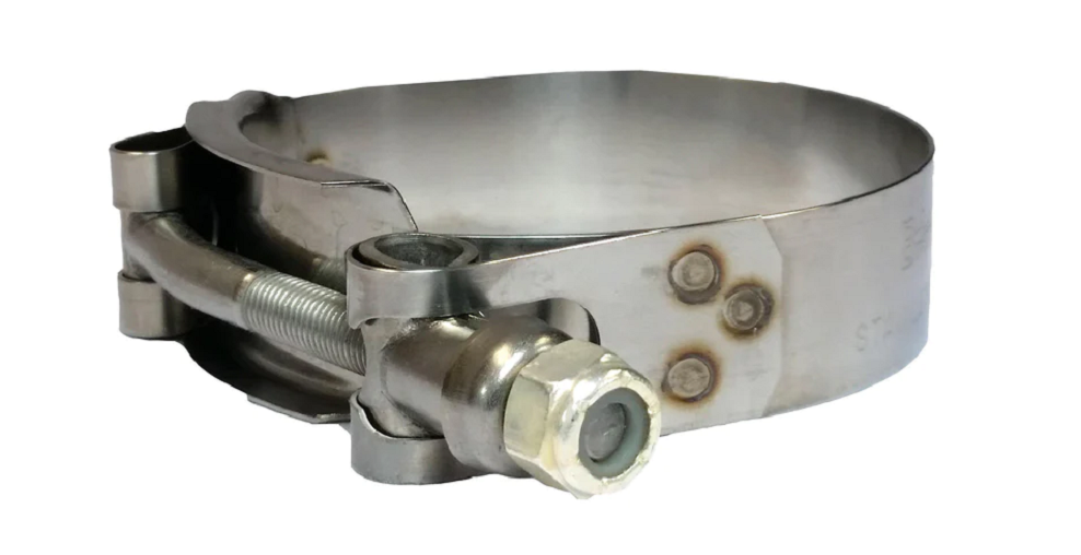 Banjo 4 Inch Stainless Steel T-Bolt Hose Clamp 4-9/16"- 4-15/16" - TC456