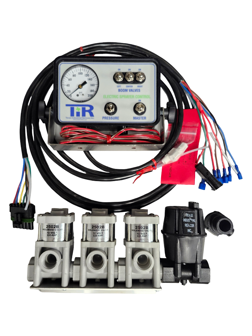 Texas Remcor 3 Boom Control Kit w/ 2502B Valves and Regulator - CON.2480.3