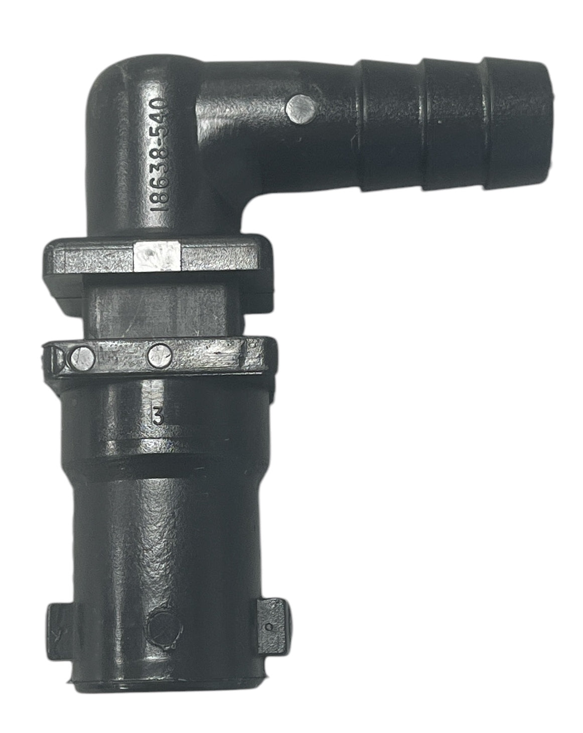 TeeJet Single Hose Shank Elbow Nozzle Body QuickJet 1/2" HB - 18638-111-540-NYB