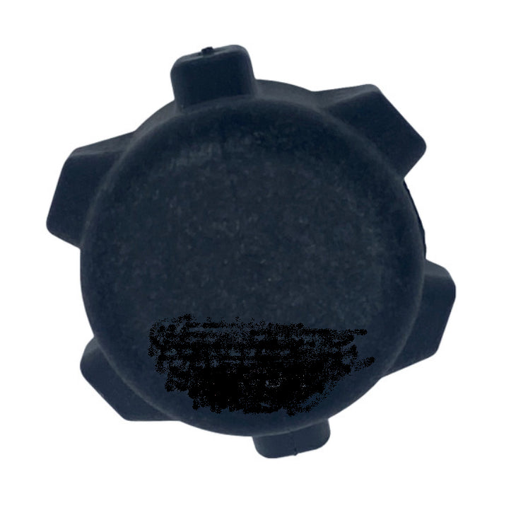 Banjo Black Poly Pipe Cap 3/8" Female NPT - CAP038