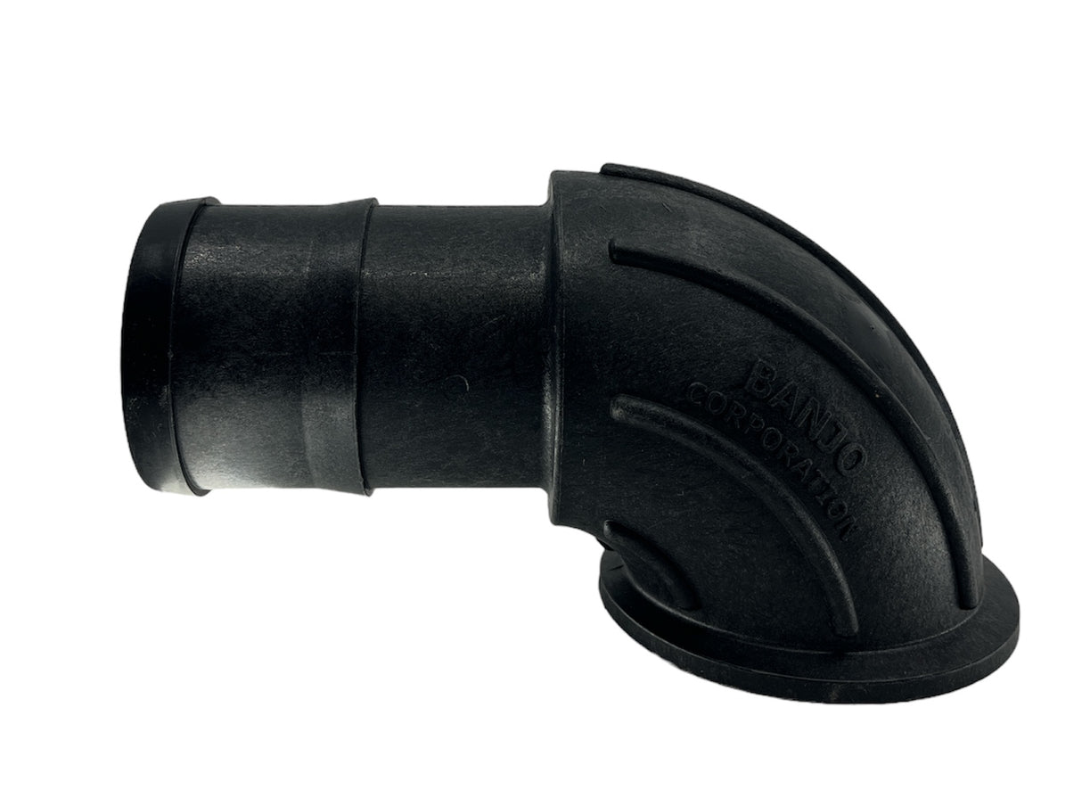 Banjo 90 Degree Manifold Flange Sweep 3" Flange X 3" Hose Shank - M300BRBSWP90