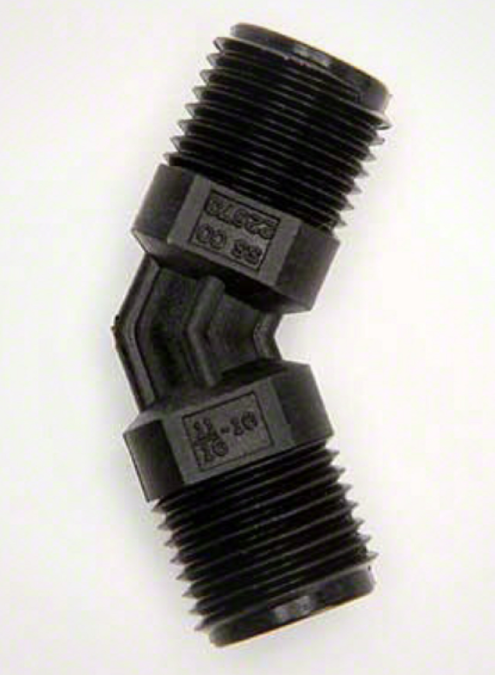 TeeJet Poly Nozzle Adaptor 45°, 11/16-16" Male Connections - CP22673-PP