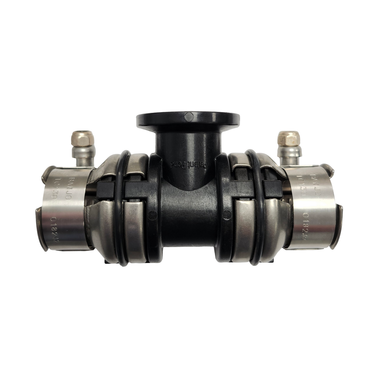 Banjo 1 inch Manifold Flanged Pipe Adapter Tee - M100PAT