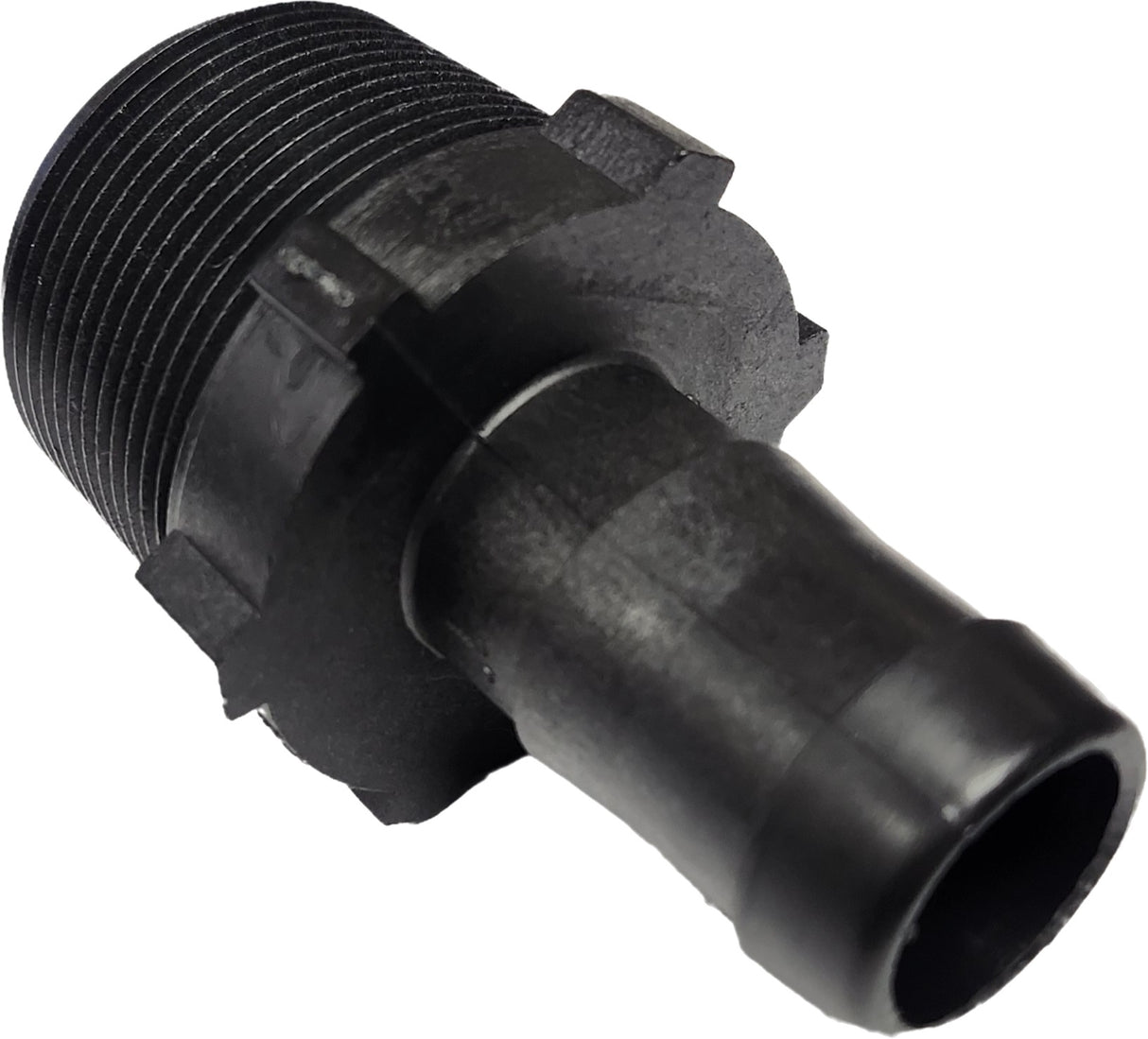 Banjo Poly Hose Fitting Adapter 1-1/2" Male Thread X 1" Hose Barb - HB150-100