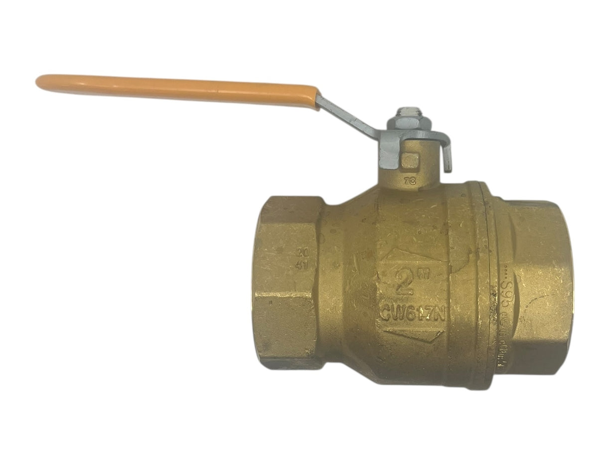Hypro Full Port Brass Ball Valve 600 Max PSI, 2" FNPT - 171N-200