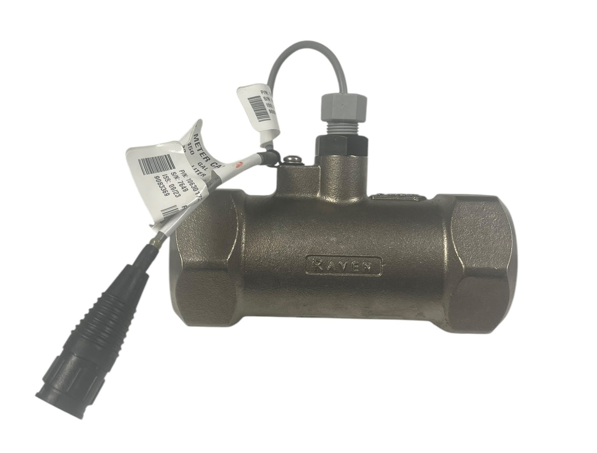 Raven RFM60S Stainless Steel Flowmeter 1-1/2" FPT Ports, 1-66 GPM - 063-0173-867