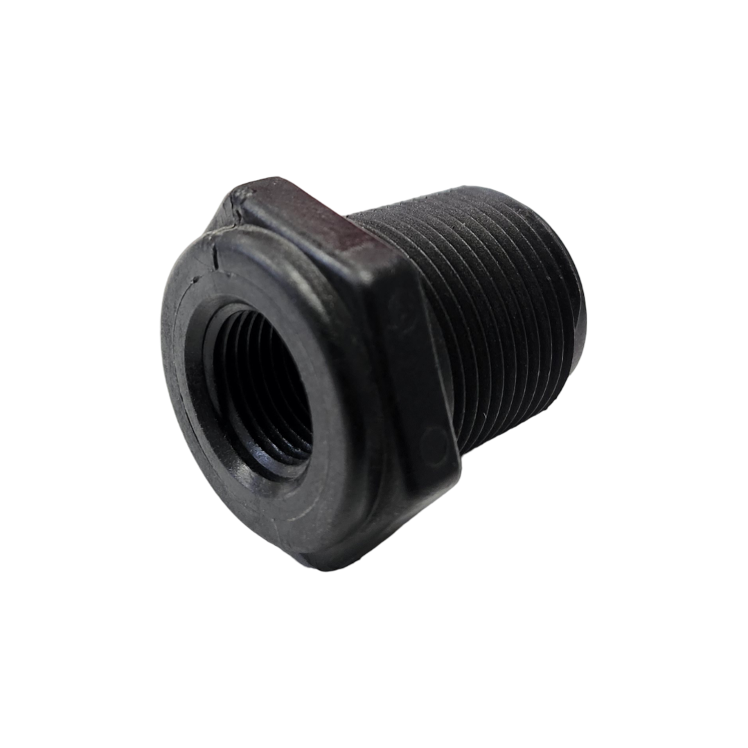 Banjo Poly Pipe Reducer Bushing 3/4" MPT X 3/8" FPT - RB075-038