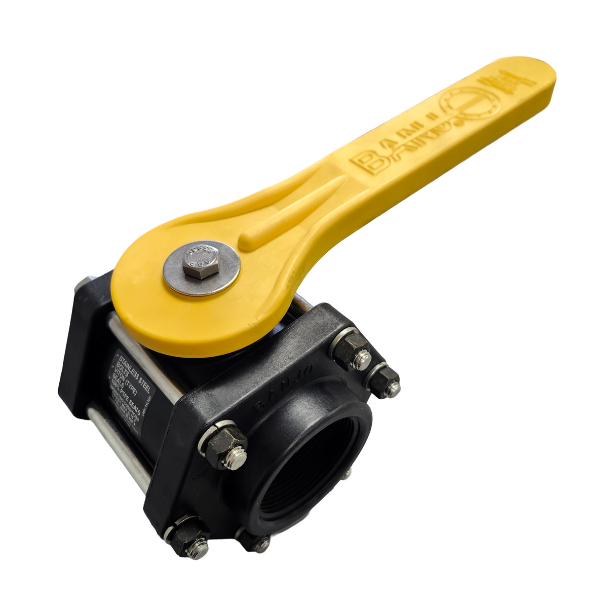 Banjo Poly Full Port Ball Valve 2" FNPT -V200FP