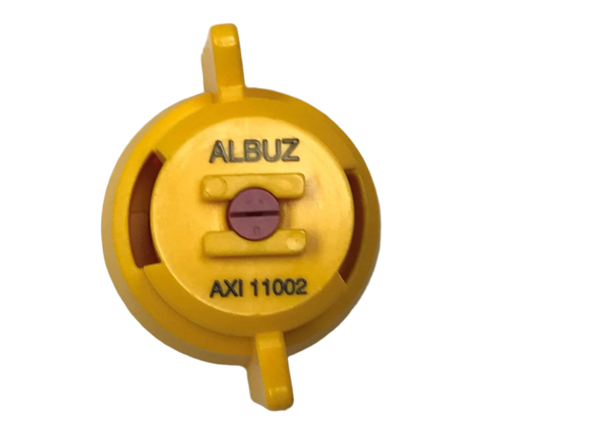 Hypro Fastcap Flat Fan Ceramic Nozzle 110° - Yellow - FC-AXI-11002