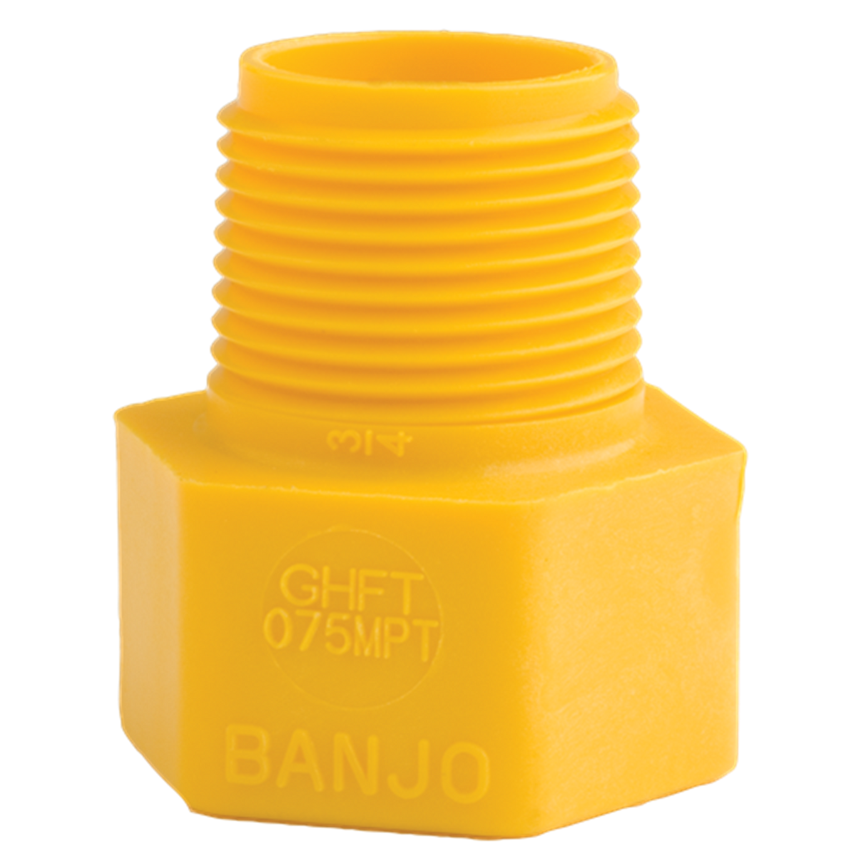 Banjo Garden Hose Thread Adapter 3/4" MNPT X 3/4" Female Garden Hose - GHFT075MPT