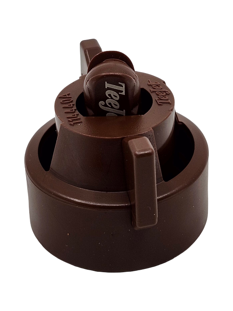 TeeJet AccuPulse TwinJet PWM Spray Tip w/ Cap & Gasket, Brown - APTJ-11005VP-CE