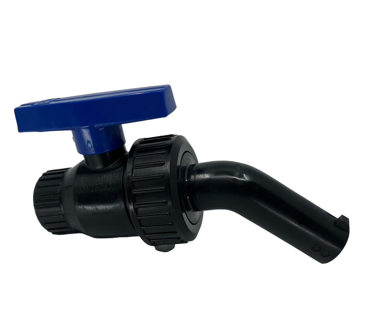 Norwesco 1 Inch Single Union Ball Valve With 45° Nozzle - 60479