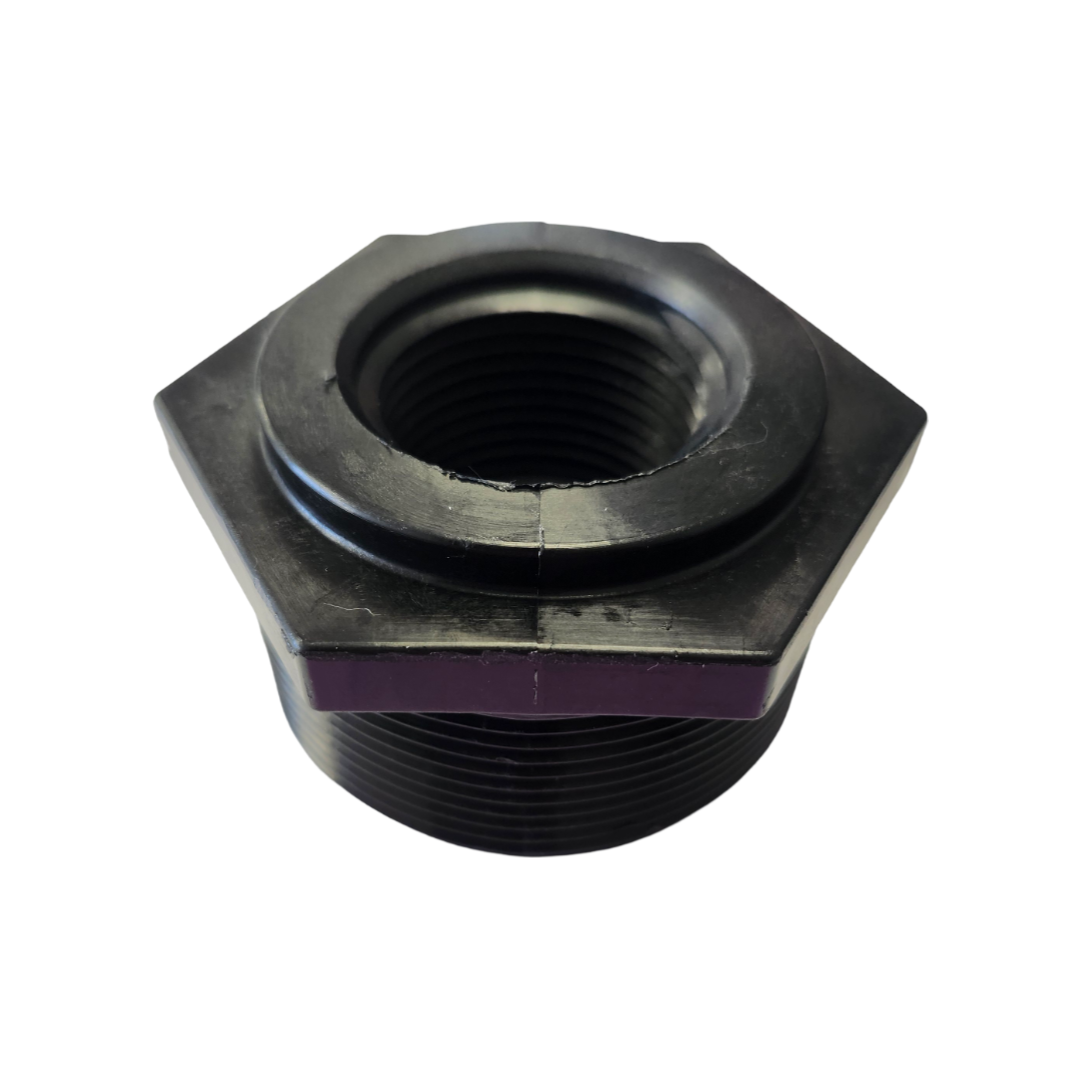 Banjo Poly Pipe Reducer Bushing 2" MPT X 1" FPT - RB200-100