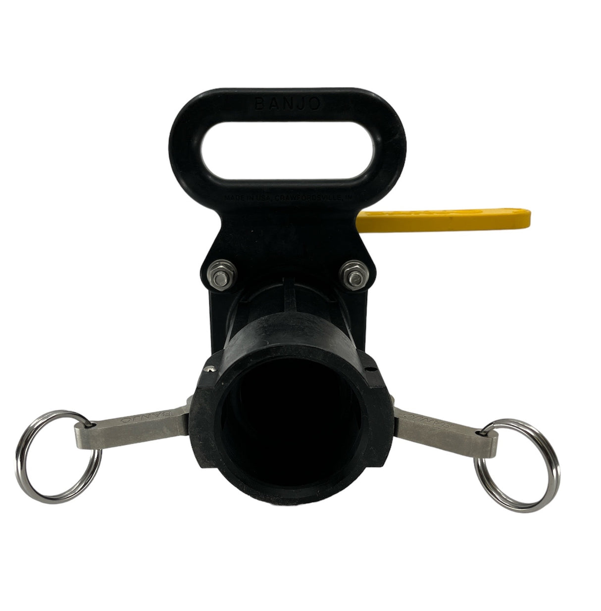 Banjo 2 Inch Full Port Easy-Fill Poly Valve With Carry Handle - VSBHB205FP