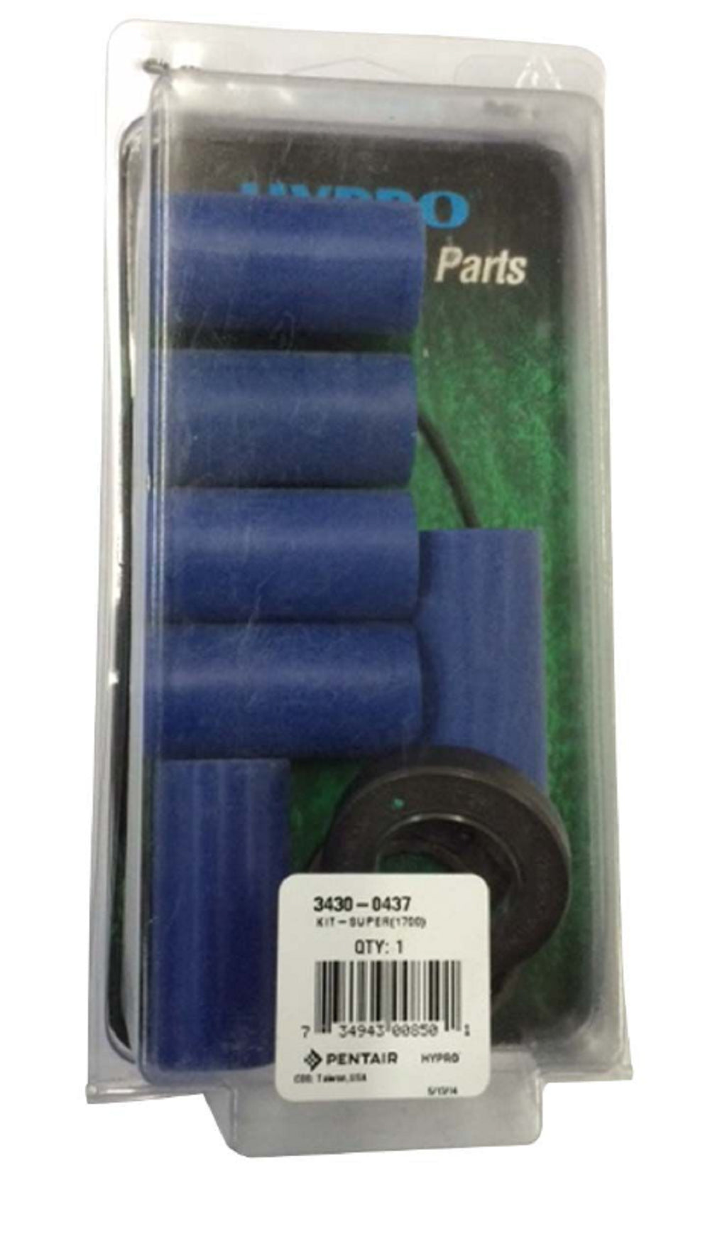 Hypro 5 Roller Repair Kit For 1700 Series Roller Pump - 3430-0437