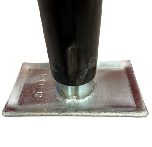 Northfield 10in Top Wind Round Trailer Jack, 2000 LB Capacity - RD200-TWS-TMR-PZ