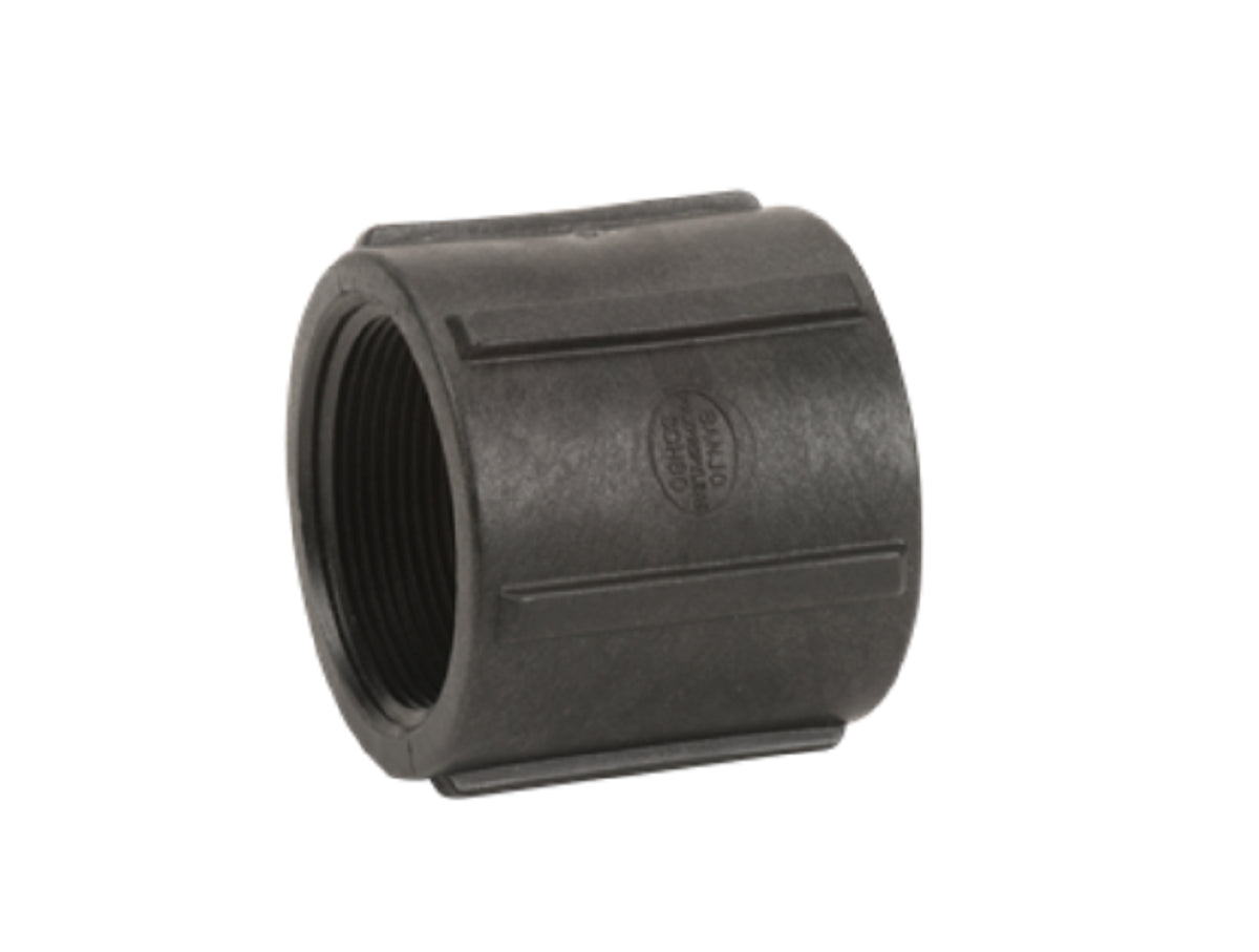 Banjo Threaded Polypropylene Pipe Coupling 3" NPT Female - CPLG300