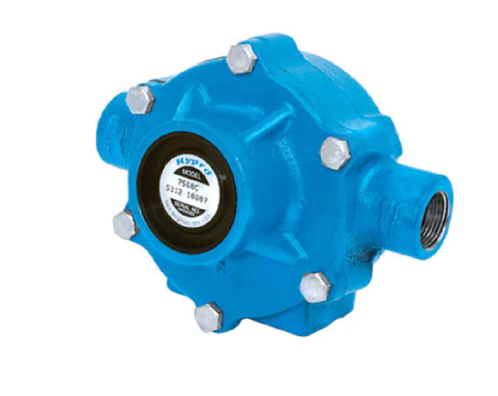 Bomba Hypro de ferro fundido com 8 roletes, 3/4" NPT, 22,5 GPM - 7560C