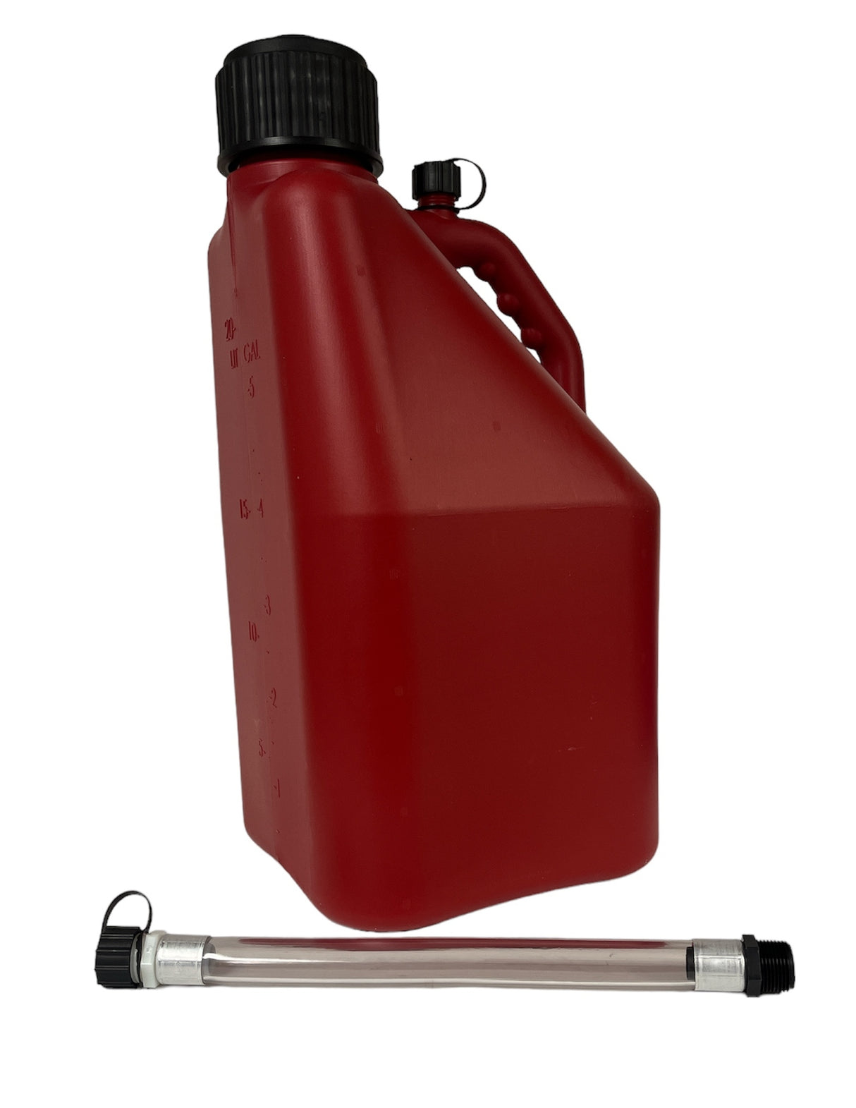 Ace Roto-Mold 5 Gallon Polyethylene Utility Jug With 12" Hose - UPJBM05-RT-RED