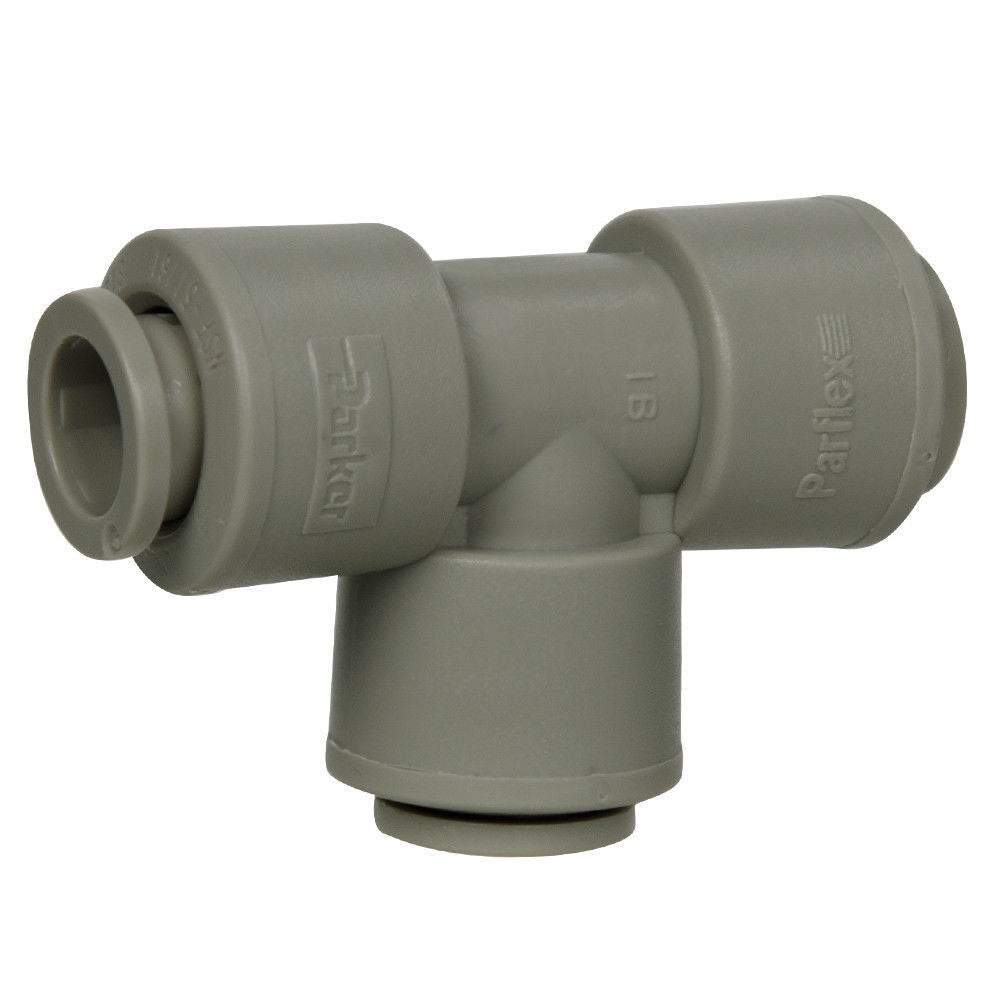 Parker TrueSeal Push to Connect Tee Union 3/8" x 3/8" - A6TU6-MG