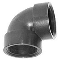 Banjo 90 Degree Polypropylene Pipe Elbow 1-1/2" NPT Female - EL150-90