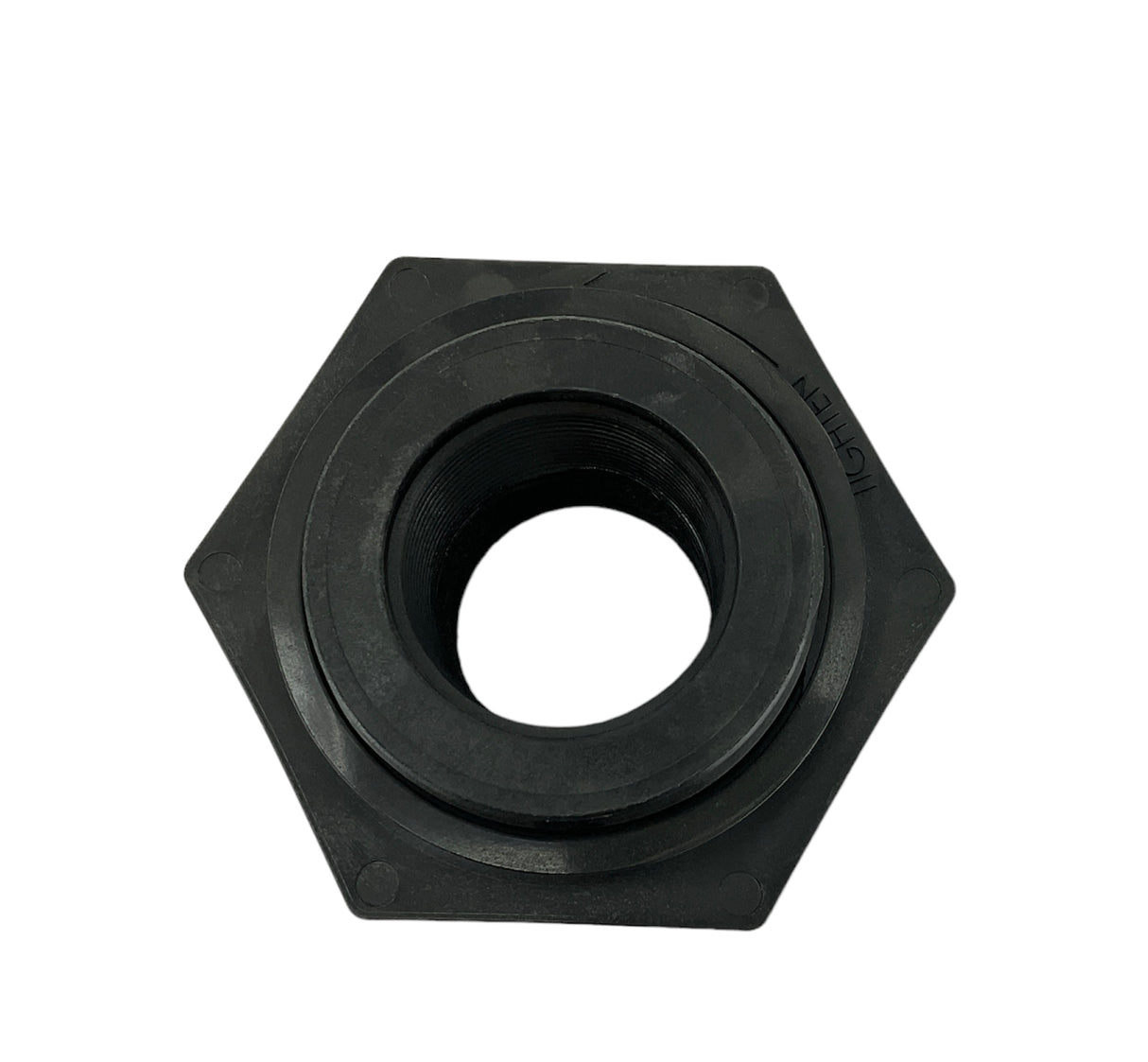 Ace Roto-Mold Polypropylene Bulkhead Tank Fitting 1-1/2" - 10507