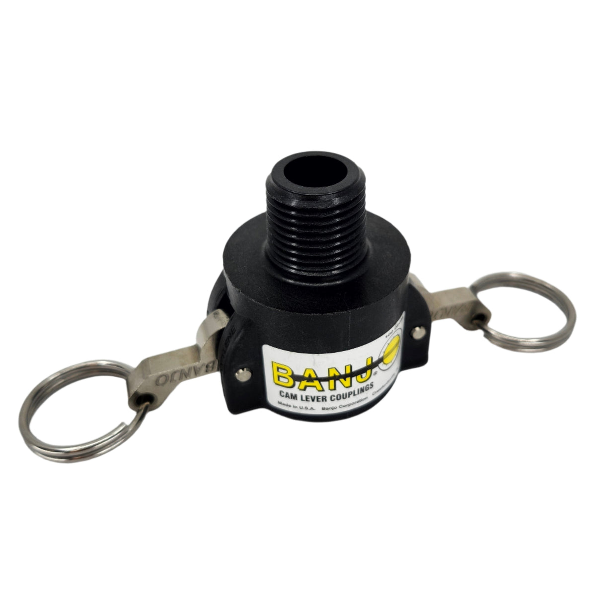 Banjo Poly Cam Lever Coupling 3/4" Female Coupler X 1/2" Male Thread -75B1/2