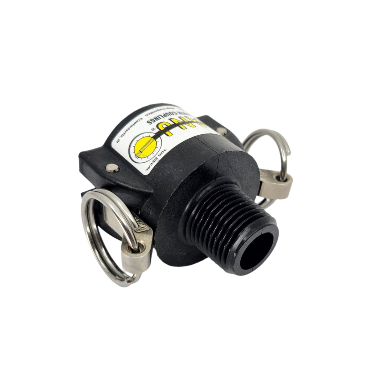 Banjo Poly Cam Lever Coupling 3/4" Female Coupler X 1/2" Male Thread -75B1/2