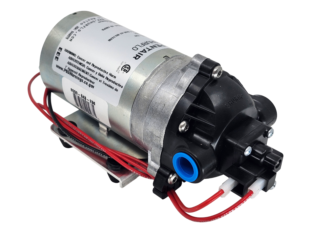 Shurflo Diaphragm Pump with Automatic Switch 1.8 GPM, 12 VDC - 8000-543-236
