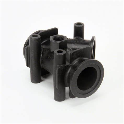 Banjo Y Flange Coupling 2" Full Port 45 Degree w/ .75" gauge port - M220YG45