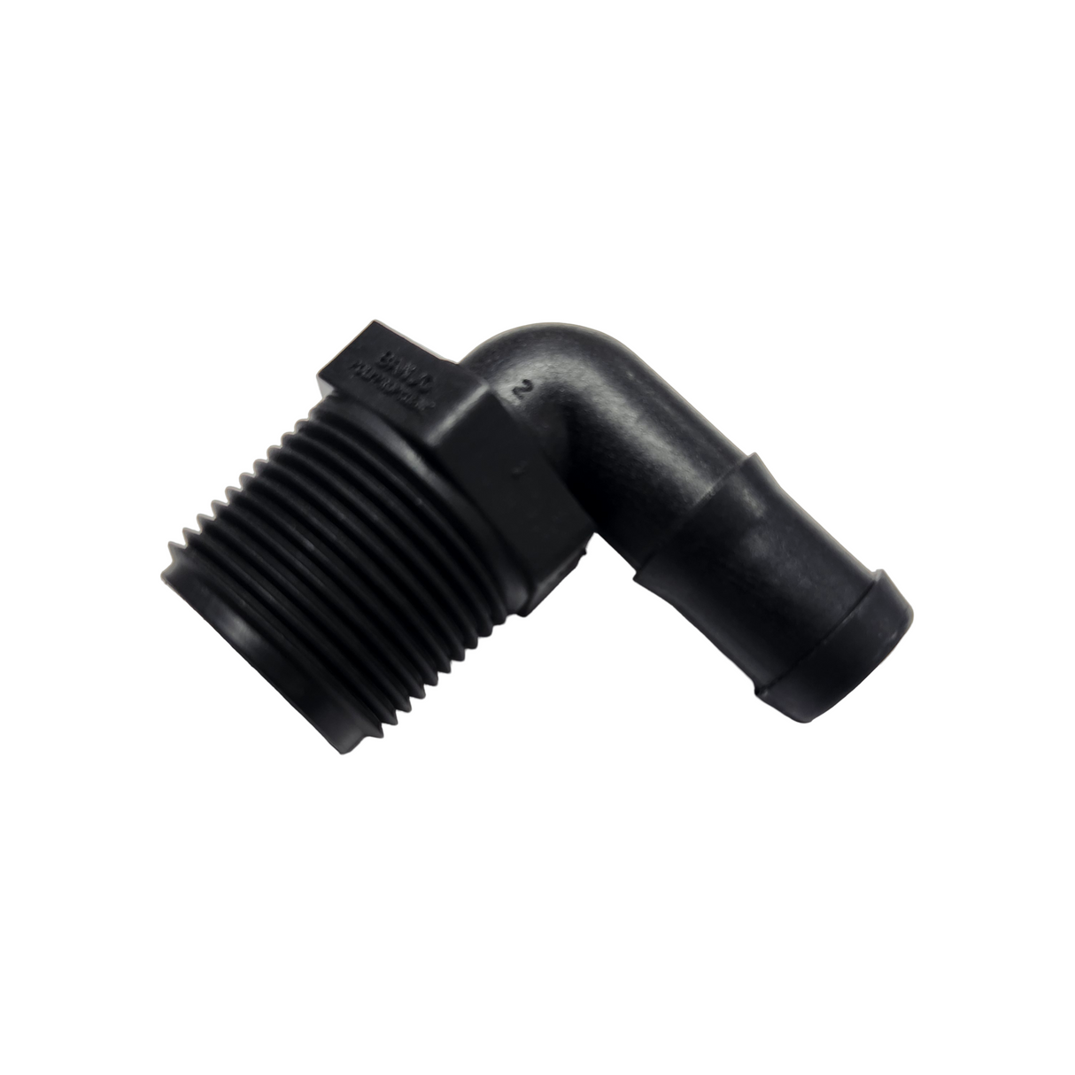 Banjo 90 Degree Hose Barb Fitting 1" MNPT X 3/4" Barb - HB100/075-90